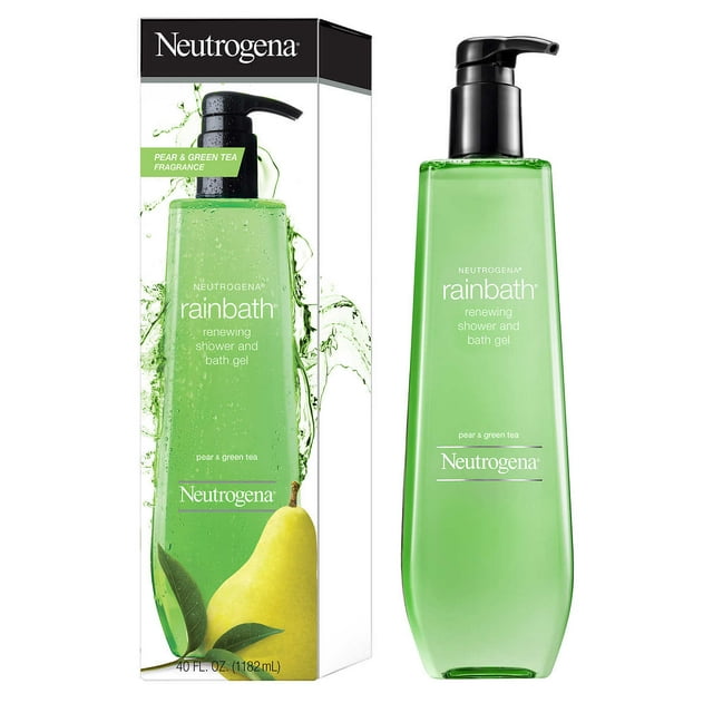 Neutrogena Rainbath Green Tea and Pear Shower Gel, 40 fl oz