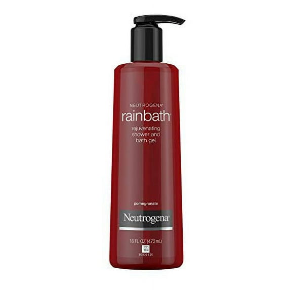 Neutrogena Rainbath Rejuvenating and Cleansing Shower and Bath Gel Pomegranate Scent, 16 oz, 2 Pack