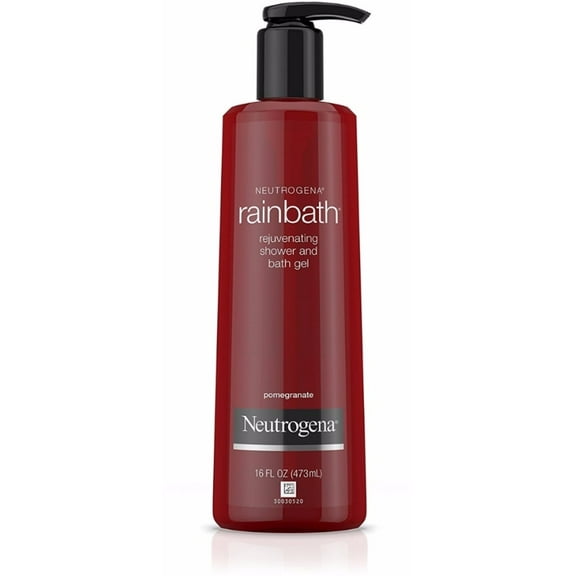 Neutrogena Rainbath Rejuvenating Shower And Bath Gel, Pomegranate 16 oz (Pack of 6)