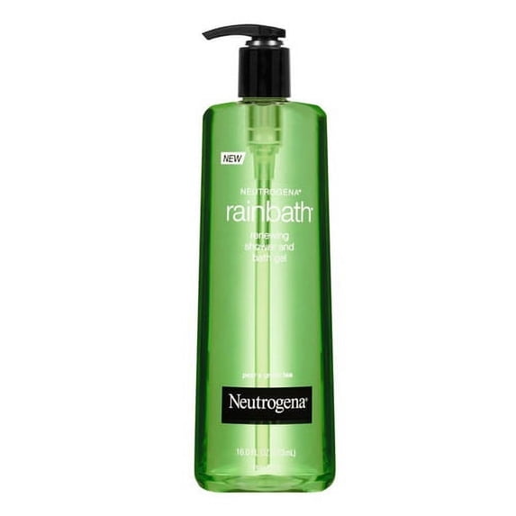 Neutrogena Rainbath Renewing Shower And Bath Gel, Pear And Green Tea, 16 oz, 6 Pack
