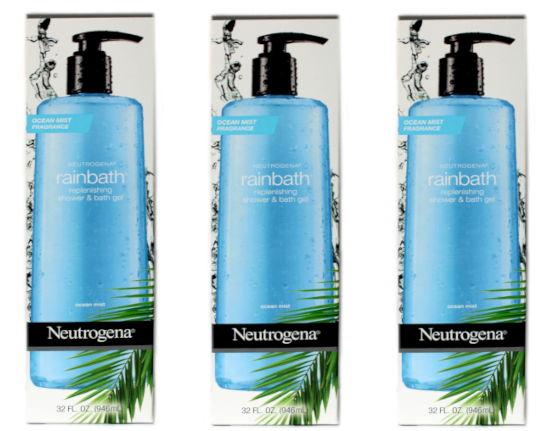 Neutrogena Rainbath Replenishing Shower & Bath Gel, Ocean Mist 32 oz