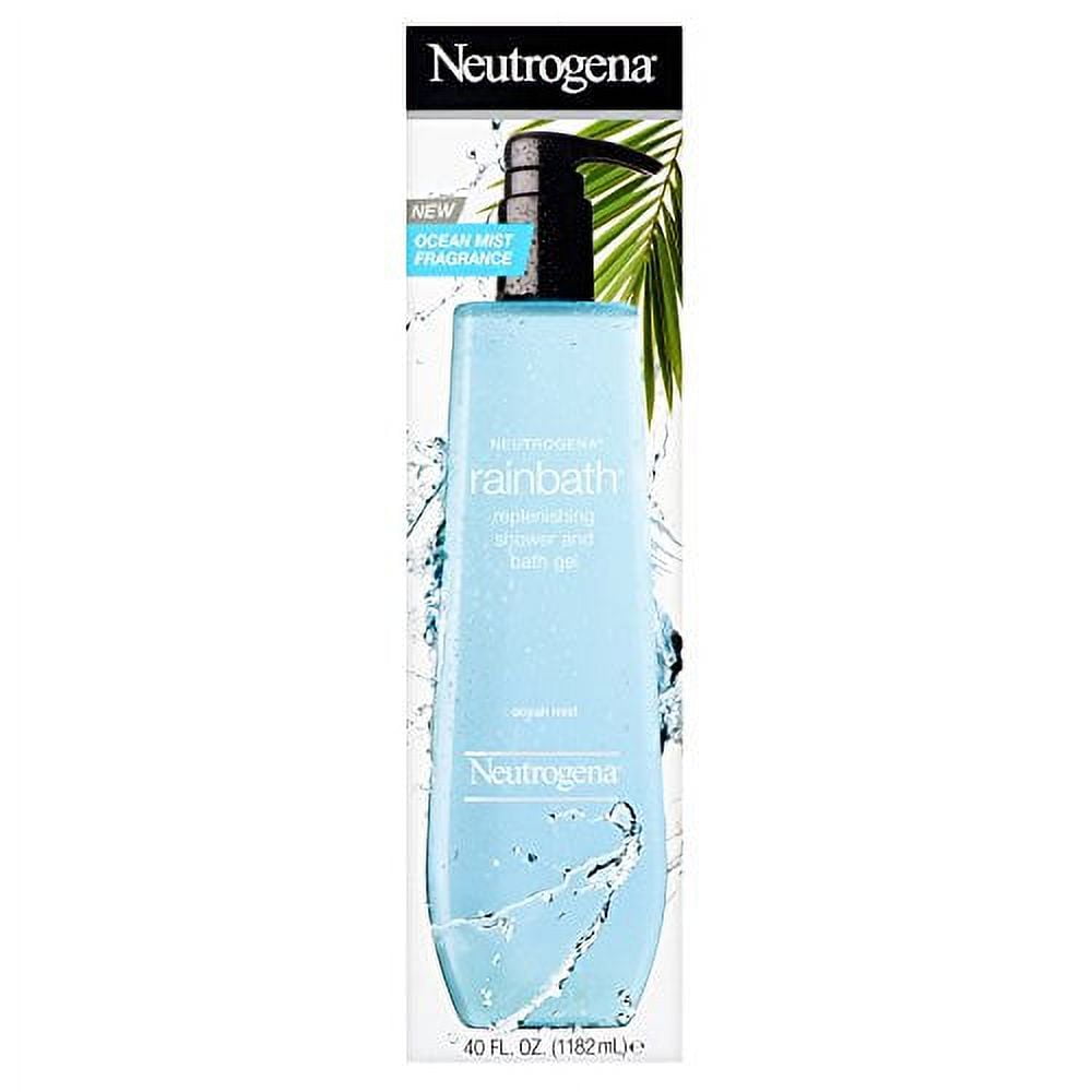 Neutrogena Rainbath Replenishing Shower and Bath Gel, Ocean Mist, 40 fl