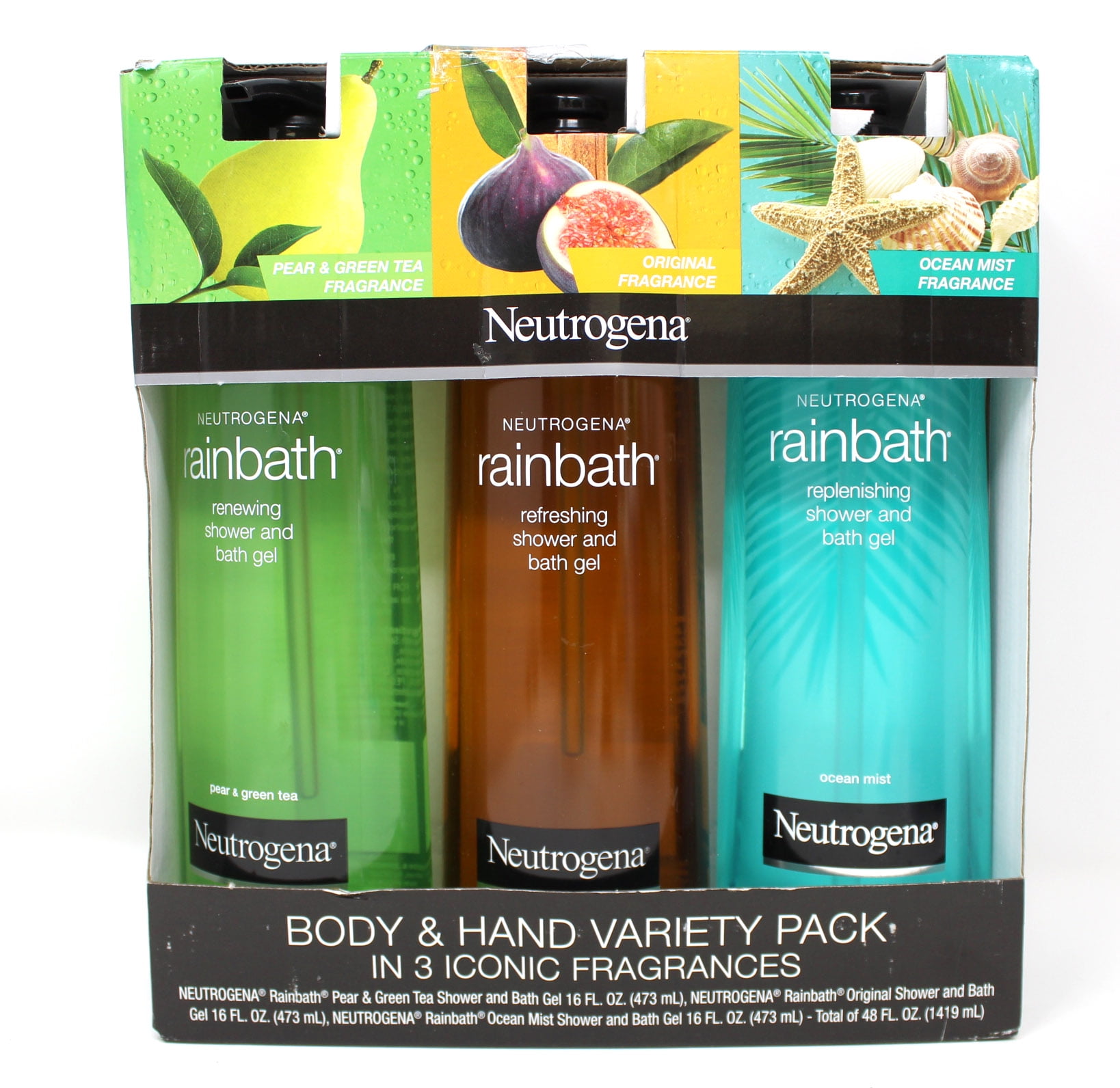 Neutrogena Rainbath Shower & Bath Gel Variety Pack