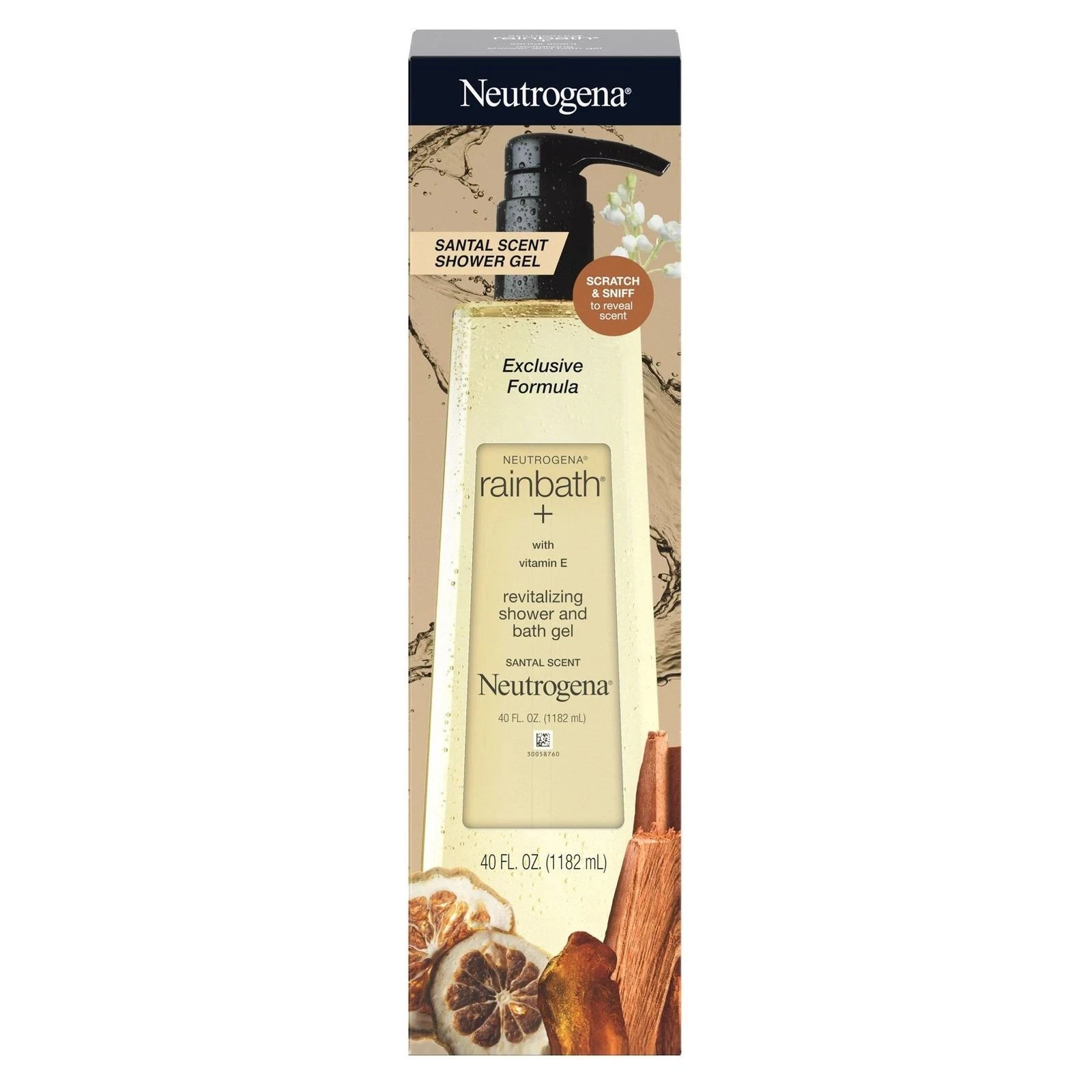 Neutrogena Rainbath Shower & Bath Gel - Santal - 40 fl oz