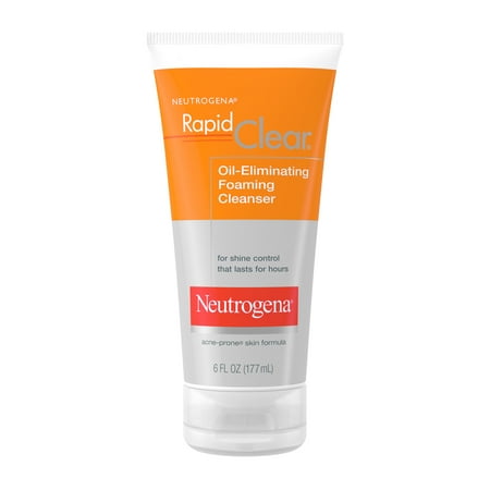 Neutrogena Rapid Clear Oil-Eliminating Foaming Cleanser, 6 fl. oz