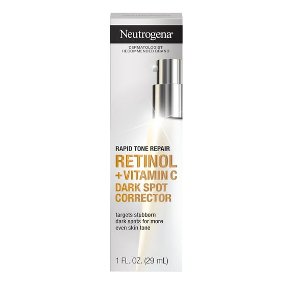 Neutrogena Rapid Tone Retinol + Vitamin C Dark Spot Corrector, 1 oz