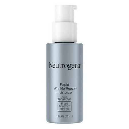 Neutrogena Rapid Wrinkle Repair Moisturizer, Spf 30 - 1 Oz, 3 Pack