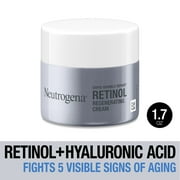 Neutrogena Rapid Wrinkle Repair Retinol Face Moisturizer, Skin Care with Hyaluronic Acid, 1.7 oz