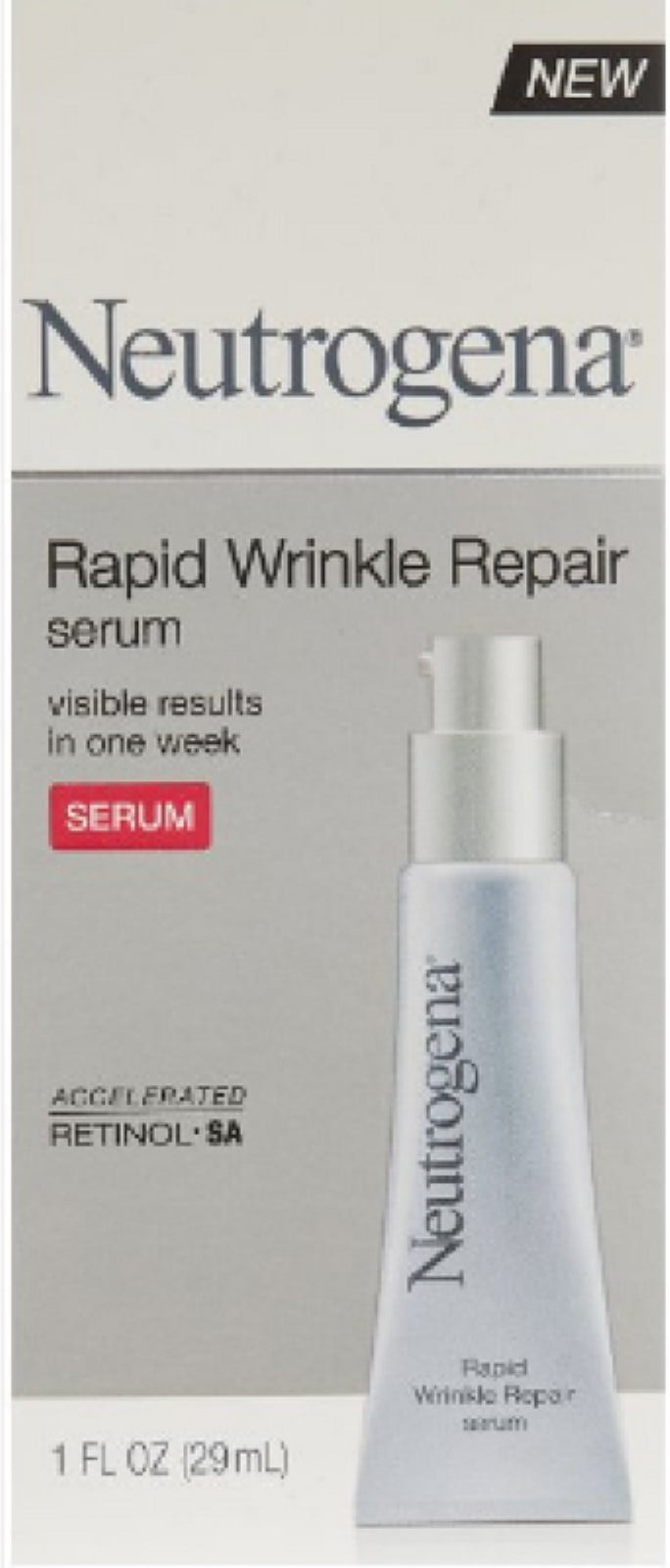 Neutrogena Rapid Wrinkle Repair Serum 1 oz (Pack of 2)