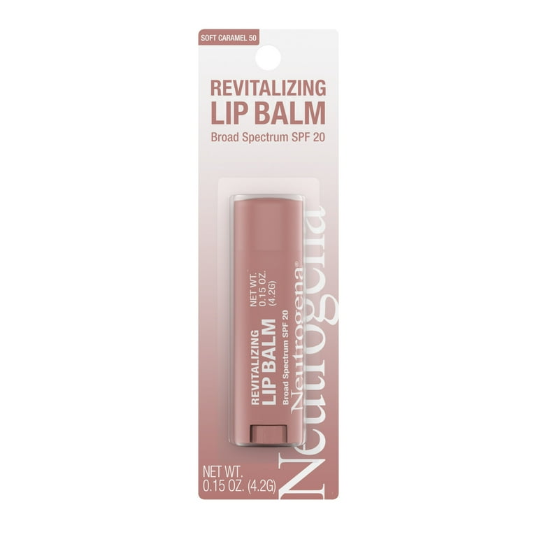 Neutrogena Revitalizing Tinted Lip Balm SPF 20 Sheer Soft Caramel