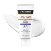 Neutrogena Clear Face Sunscreen Lotion SPF 50, 3 fl oz