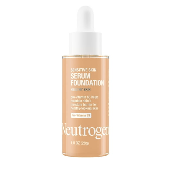 Neutrogena Sensitive Skin Serum Foundation, Medium 01, 1 oz