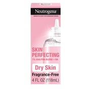 Neutrogena Skin Perfecting Dry Skin Liquid Face Exfoliant, 4 fl. oz