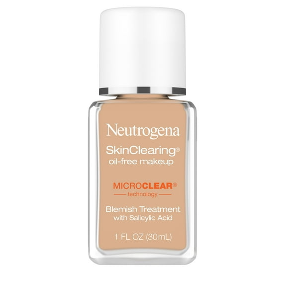 Neutrogena SkinClearing Foundation for Acne, Cocoa, 1 fl. oz