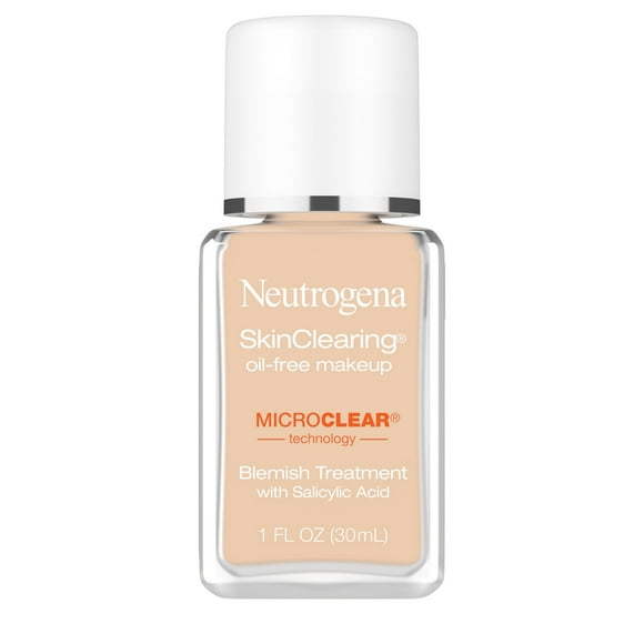 Neutrogena SkinClearing Foundation for Acne, Natural Beige, 1 fl. oz