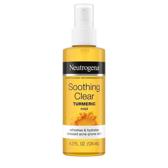 Neutrogena Soothing Clear Calming Turmeric Facial Mist, 4.2 fl oz