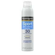 Neutrogena Sport Active Defense SPF 30 Sunscreen Spray, 5.0 oz