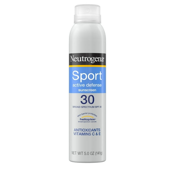Neutrogena Sport Active Defense SPF 30 Sunscreen Spray, 5.0 oz