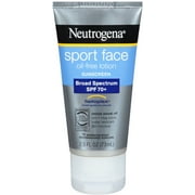 Neutrogena Sport Face Sunscreen Lotion SPF 70+ 2.50 oz Pack of 4