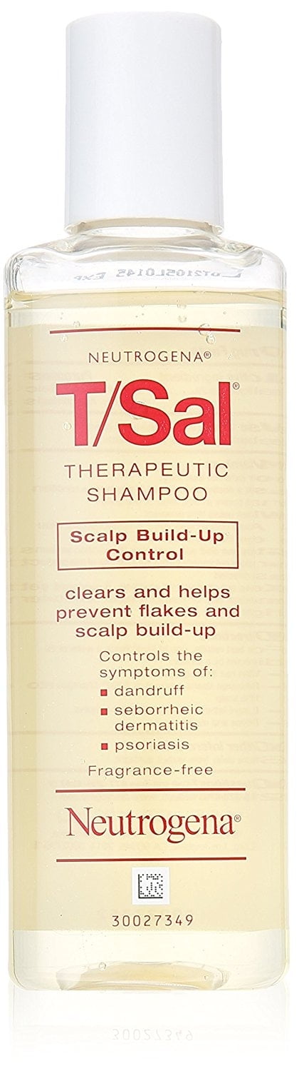 Neutrogena T/Sal Therapeutic Scalp Build-Up Control Shampoo 4,5 fl oz, 2 Pack