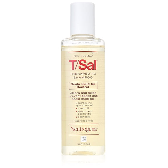 Neutrogena T/Sal Therapeutic Scalp Build-Up Control Shampoo 4,5 fl oz, 2 Pack
