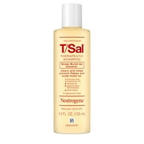 Neutrogena T/Sal Therapeutic Shampoo, Dandruff Shampoo with 3% Salicylic Acid, 4.5 fl. oz