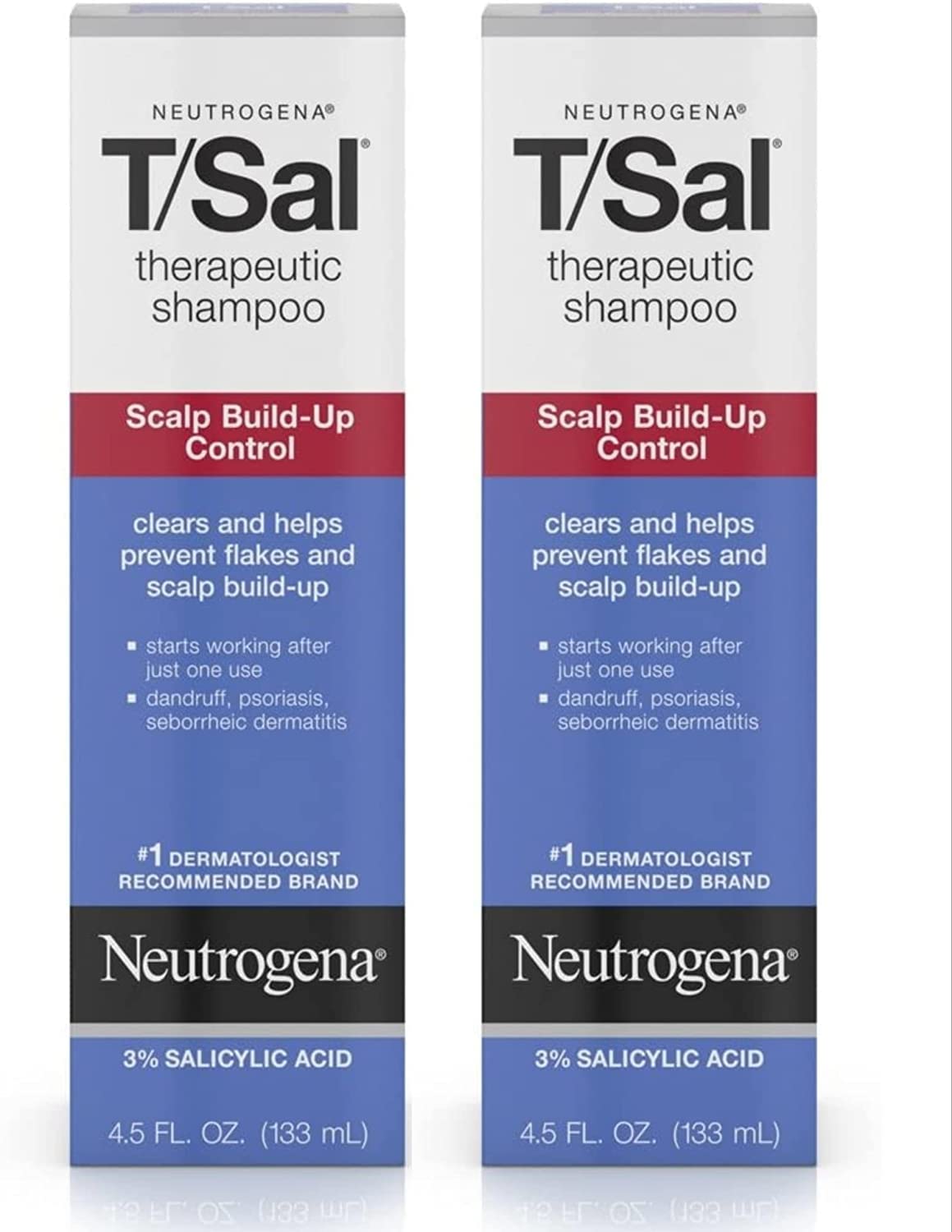 Neutrogena T/Sal Therapeutic Shampoo for Scalp BuildUp Control with