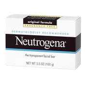 Neutrogena The Transparent Facial Bar Original Formula, 3.50 oz Pack of 2