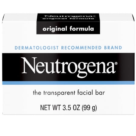 Neutrogena Original Facial Cleanser All Skin Type Bar W/ Glycerin, 3.5 oz