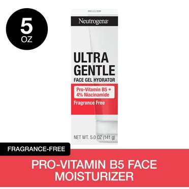 Neutrogena Ultra Gentle Face Gel Hydrator, Face Moisturizer, 5 oz