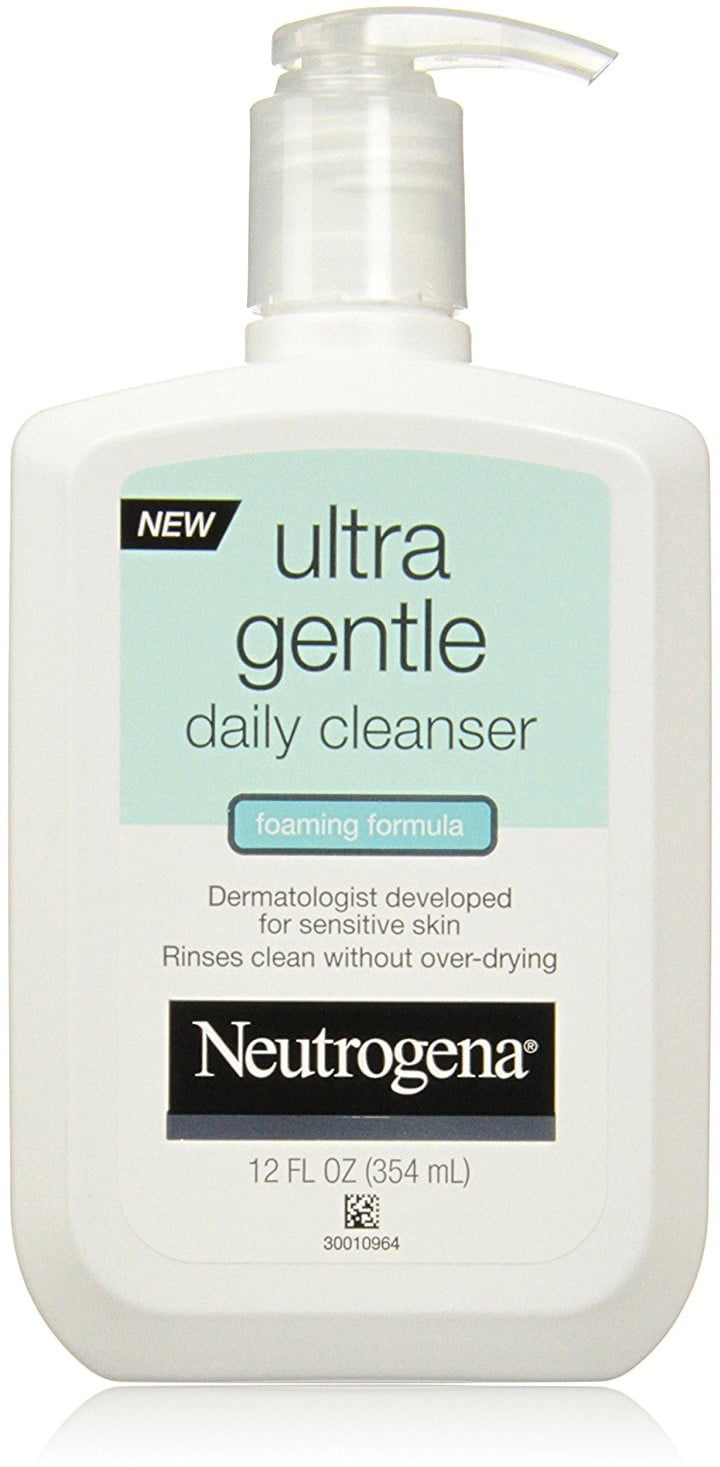 Neutrogena Ultra Gentle Foaming Daily Cleanser 12 oz (Pack of 2)