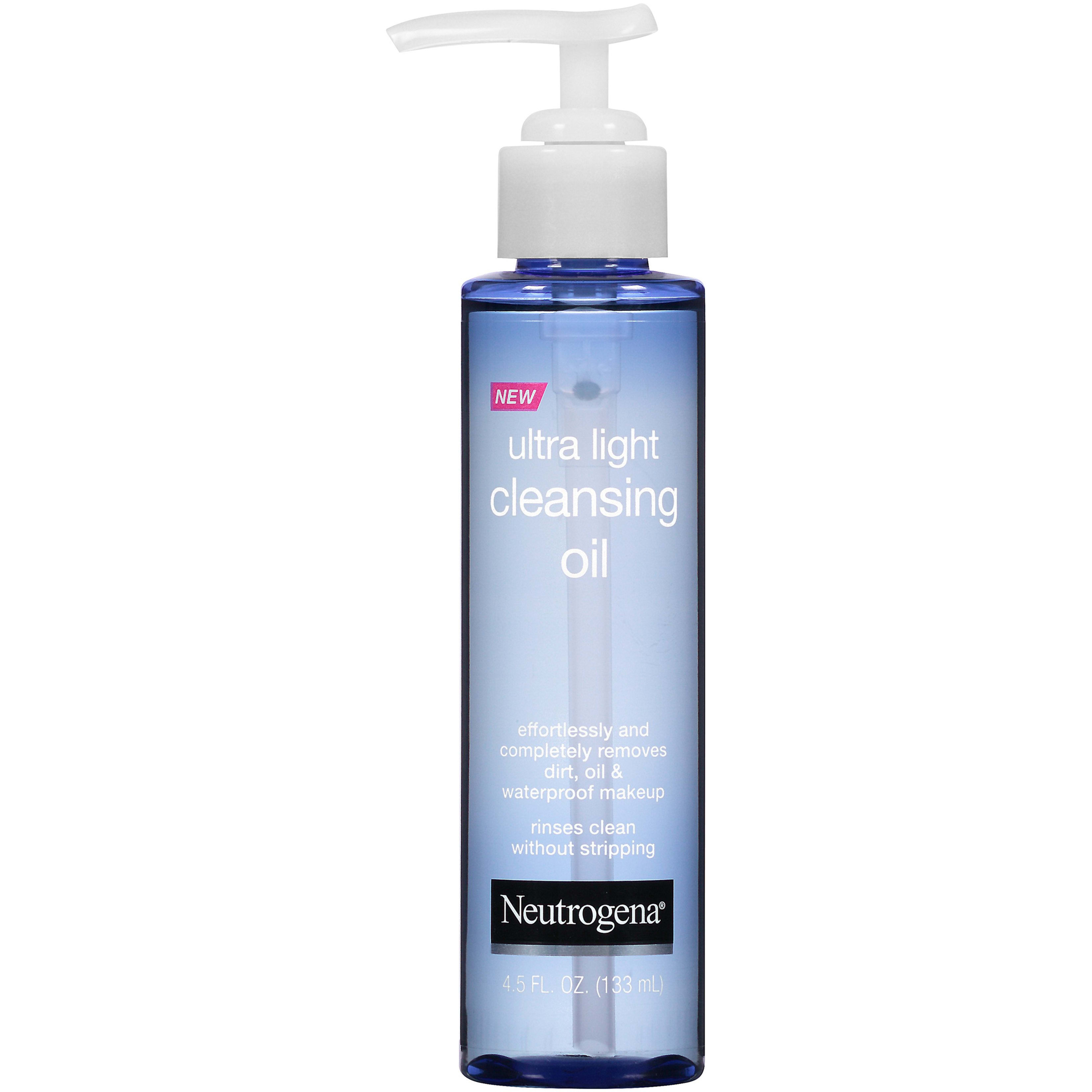 Neutrogena Ultra Light Face Cleansing Oil & Makeup Remover, 4.5 fl. oz ...