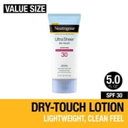 Neutrogena Ultra Sheer Dry-Touch SPF 30 Sunscreen Lotion, 5 fl. oz