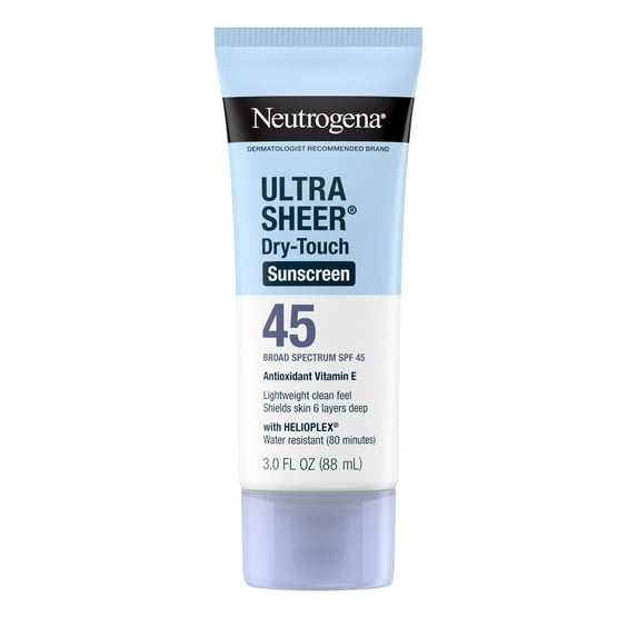 Neutrogena Ultra Sheer Dry-Touch SPF 45 Sunscreen Lotion, 3 fl. oz