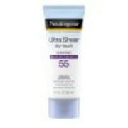 Neutrogena Ultra Sheer Dry-Touch SPF 55 Sunscreen Lotion, 3 fl. Oz 2 Pack