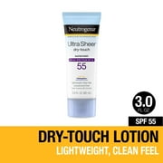Neutrogena Ultra Sheer Dry-Touch SPF 55 Travel Sunscreen Lotion, 3 fl oz