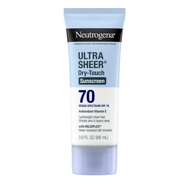 Neutrogena Ultra Sheer Dry-Touch SPF 70 Sunscreen Lotion, 3 fl. oz