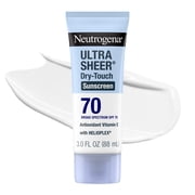 Neutrogena Ultra Sheer Dry-Touch Sunscreen Lotion Broad Spectrum SPF 70, 3 fl oz