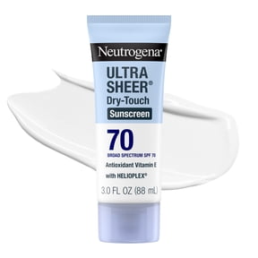 Neutrogena Ultra Sheer Dry-Touch Sunscreen Lotion Broad Spectrum SPF 70, 3 fl oz