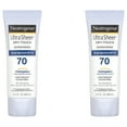 thumbnail image 1 of Neutrogena Ultra Sheer Dry-Touch Sunscreen SPF 70 3 oz (Pack of 2), 1 of 2