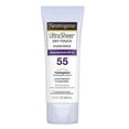 thumbnail image 1 of Neutrogena Ultra Sheer Dry-Touch Sunscreen, SPF 55, 3 Ounces (Pack of 2), 1 of 14