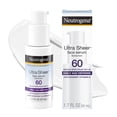 thumbnail image 1 of Neutrogena Ultra Sheer Sunscreen Serum Broad Spectrum SPF 60, 1.7 fl oz, 1 of 8