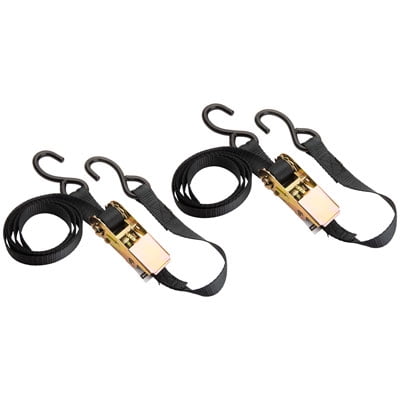 Neutron Ratchet Tie Downs Black
