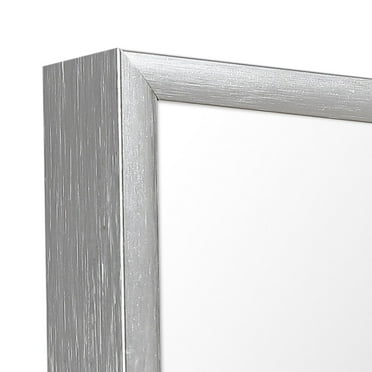Neutype 65" x 22" Gold Full Length Mirror with Stand Contemporary Metal Frame Rectangle Floor Mirror (65" x 22", Gold)