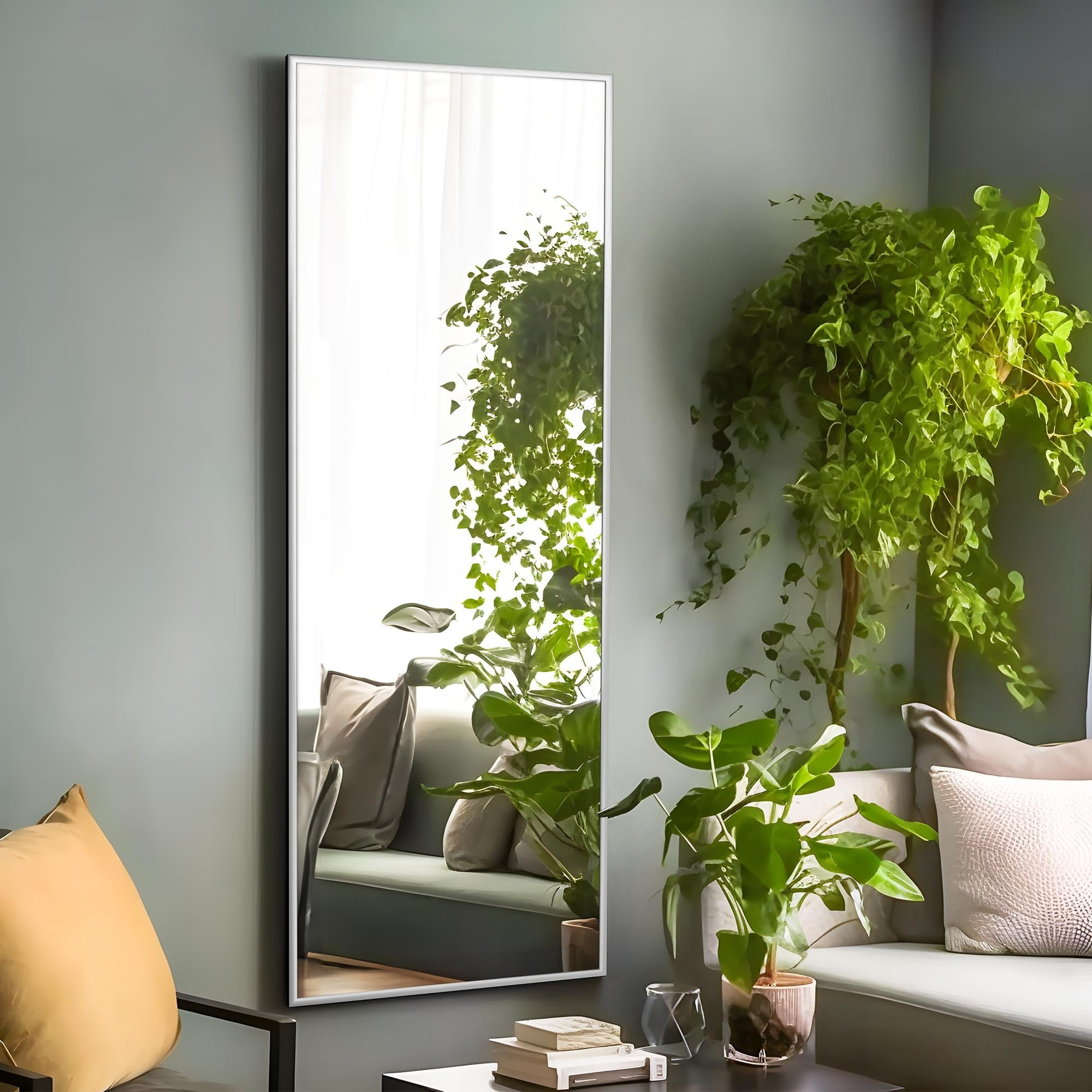 Neutypechic Modern Freestanding Full Length Rectangular Floor Mirror