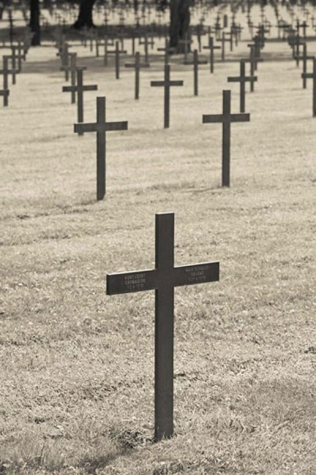 Neuville St-Vaast WWI German military cemetery Pas de Calais France Canvas Art - Walter Bibikow DanitaDelimont (24 x 36)