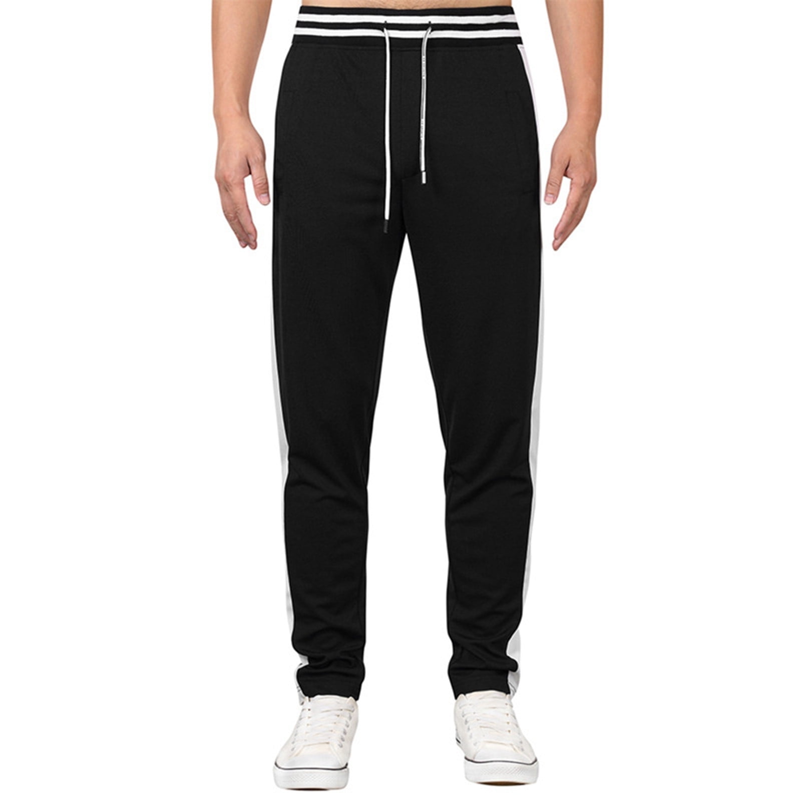 Neuxse Men's Cargo Pants Slacks New Tracksuit Pants For Summer Joggers