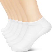 NevEND 6 Pairs Ankle Socks Womens and Men - Soft Thin Cotton Athletic Breathable Mesh Running Low Cut No Show Summer Socks