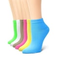 thumbnail image 1 of NevEND Women's Lightweight Cotton Quarter Athletic Socks, (6 Pack), 1 of 6