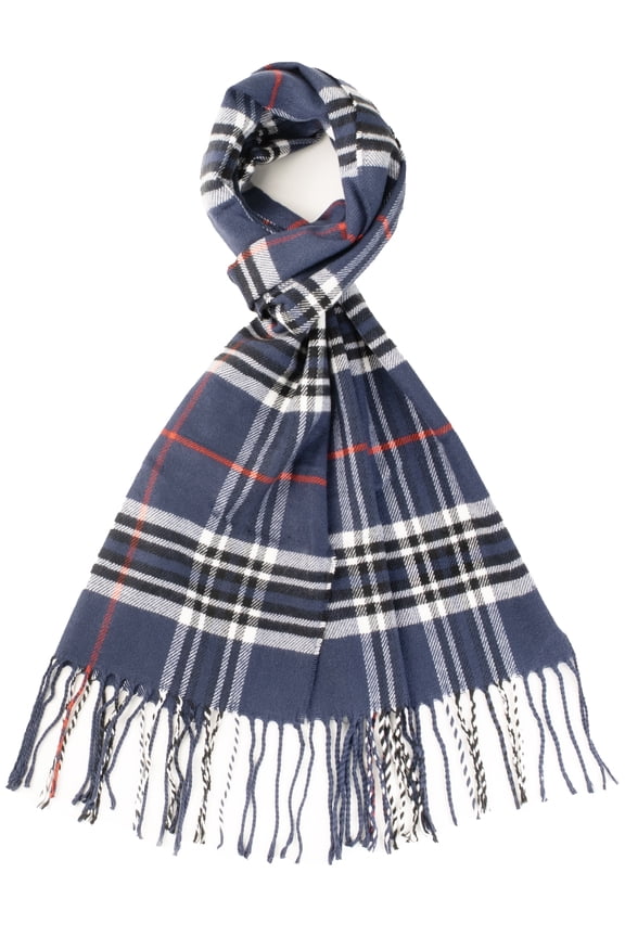 Unisex Men and Women's Super Soft Luxurious Classic Unisex Plain Plaid Winter Scarf Wrap Fashion Warm Neck For Cold Wether Winter and Fall